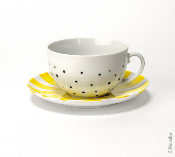 Porcelain & Glass glossy 15ml, zlatá