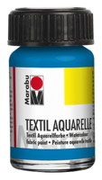 Textil Aquarelle 15ml, cyan