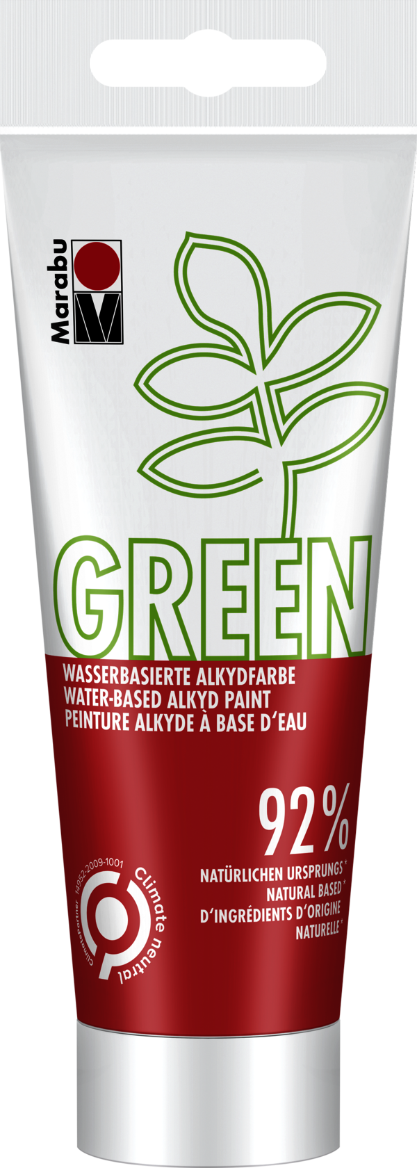 Green 100ml, červená svetlá