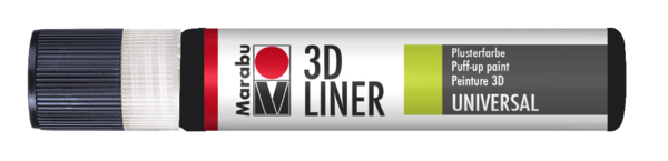 3D Liner 25ml, čierna