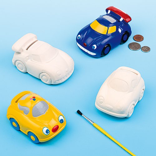Keramická pokladnička, Autíčko