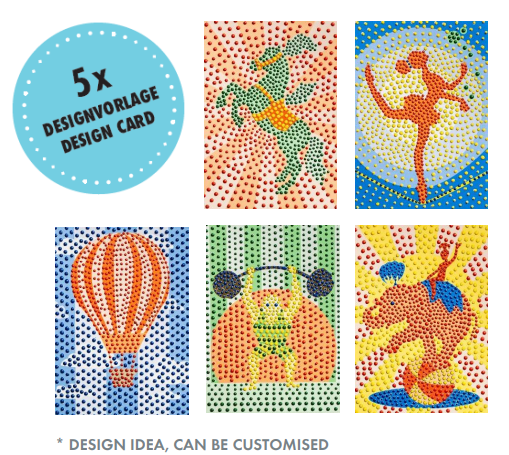 Dot Pen 25ml, súprava 4x25ml, FAIRYTALE CIRCUS