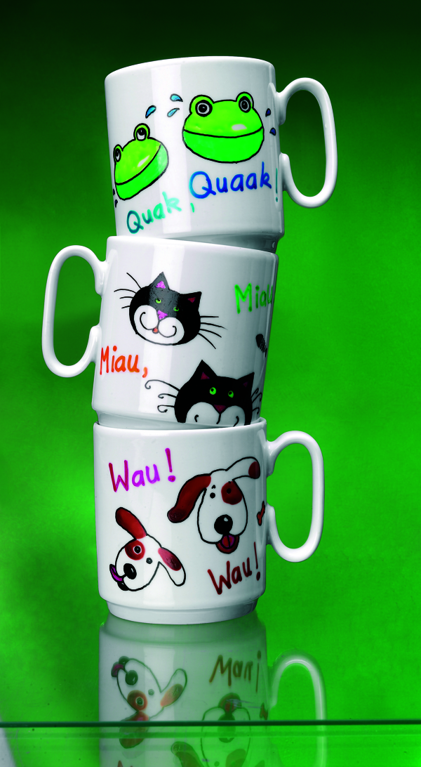 Porcelain & Glas Painter FANTASY, súprava