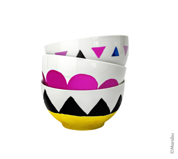 Porcelain & Glass matt 15ml, malinová