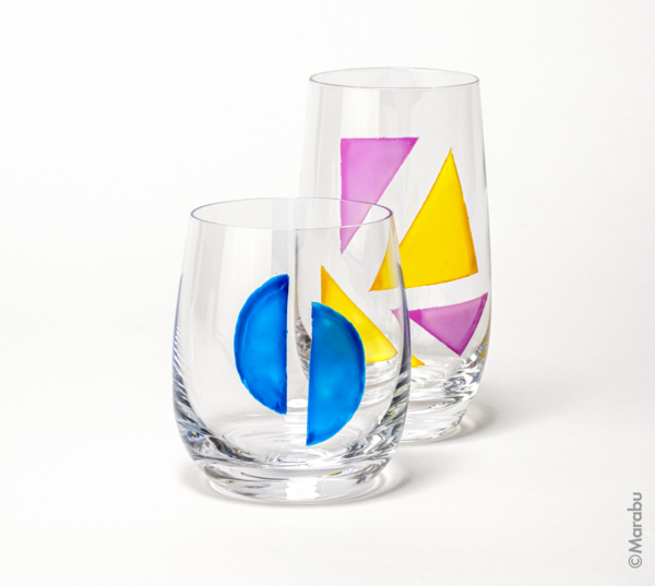 Porcelain & Glass matt 15ml, modrá svetlá