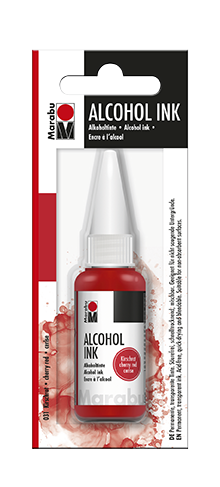 Alcohol Ink 20ml, červená čerešňa