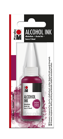 Alcohol Ink 20ml, bordová