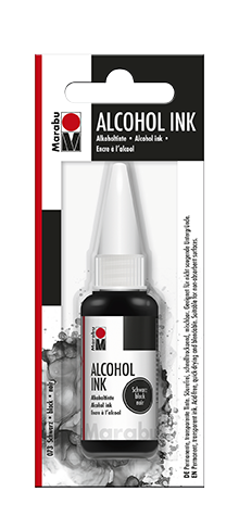Alcohol Ink 20ml, čierna