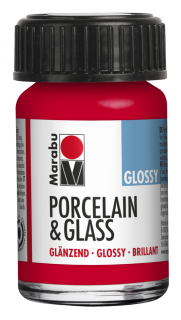 Porcelain & Glass glossy 15ml, čerešňová