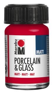 Porcelain & Glass matt 15ml, čerešňová
