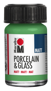 Porcelain & Glass matt 15ml, zelené jablko
