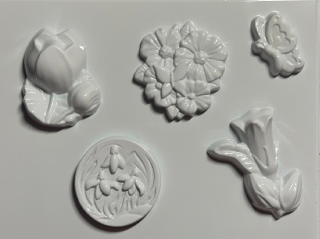 Odlievacia forma, Kvety