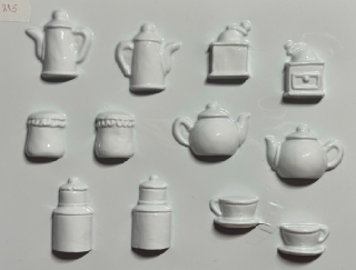 Odlievacia forma, Kuchynské riady