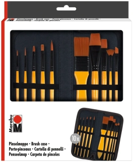 Marabu Brush case, súprava štetcov