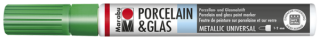 Porcelain & Glas Painter 1-2mm, metalická zelená