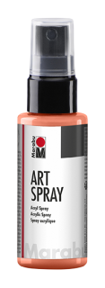 Art Spray 50ml, červeno oranžová
