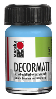 Decormatt 15ml, modrá svetlá